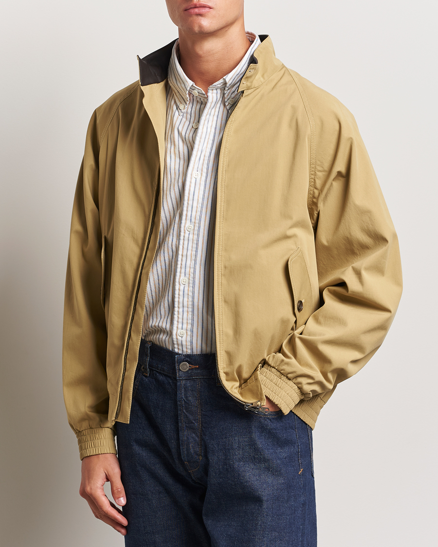 Homme | Manteaux Et Vestes | GANT | Cotton Harrington Jacket Dried Khaki