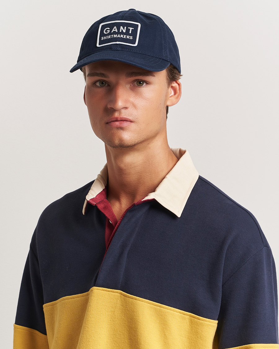 Homme | GANT Shirtmaker Cap Marine | GANT | Shirtmaker Cap Marine