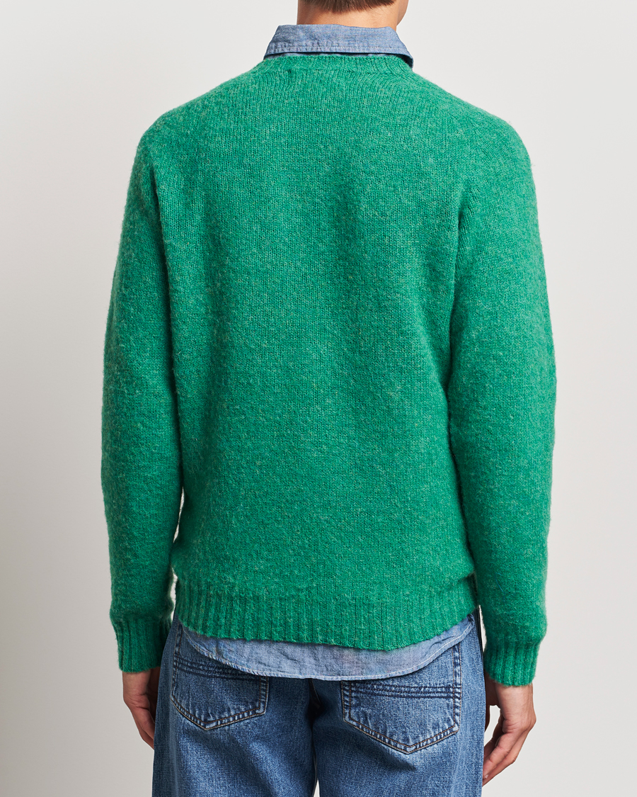 Homme | Pulls Et Tricots | Harley Of Scotland | Brushed Supersoft Lambswool Crewneck Pixie