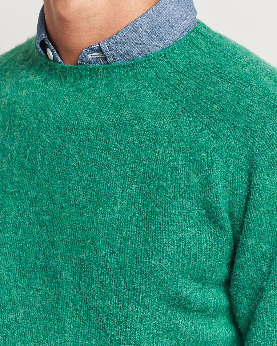 Homme | Pulls Et Tricots | Harley Of Scotland | Brushed Supersoft Lambswool Crewneck Pixie