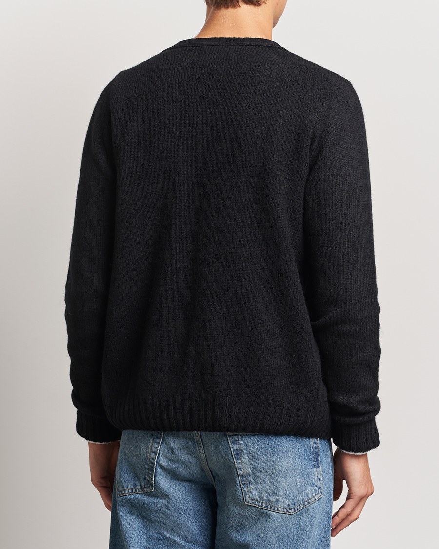 Homme | Pulls Et Tricots | Harley Of Scotland | Supersoft Lambswool Cardigan Black