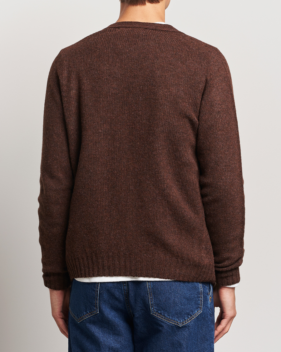 Homme | Pulls Et Tricots | Harley Of Scotland | Supersoft Lambswool Cardigan Coffee