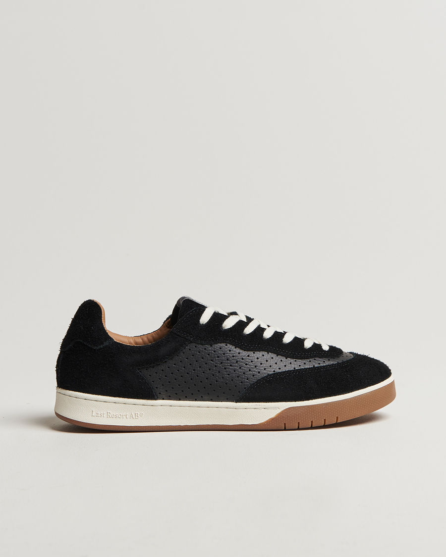 Homme | Last Resort CM001 Perf Leather/Suede Sneaker Black | Last Resort | CM001 Perf Leather/Suede Sneaker Black