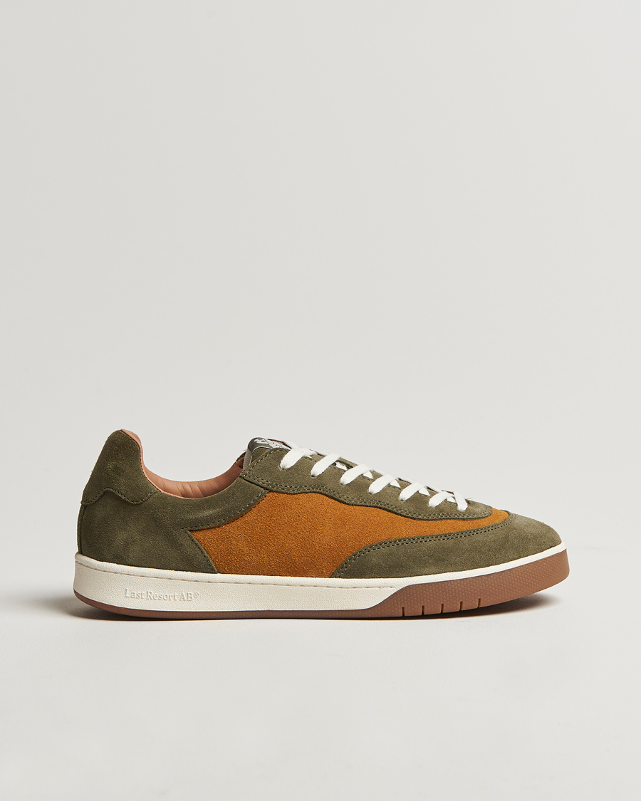 Homme | Last Resort CM001 Suede Sneaker Olive/Golden Brown | Last Resort | CM001 Suede Sneaker Olive/Golden Brown