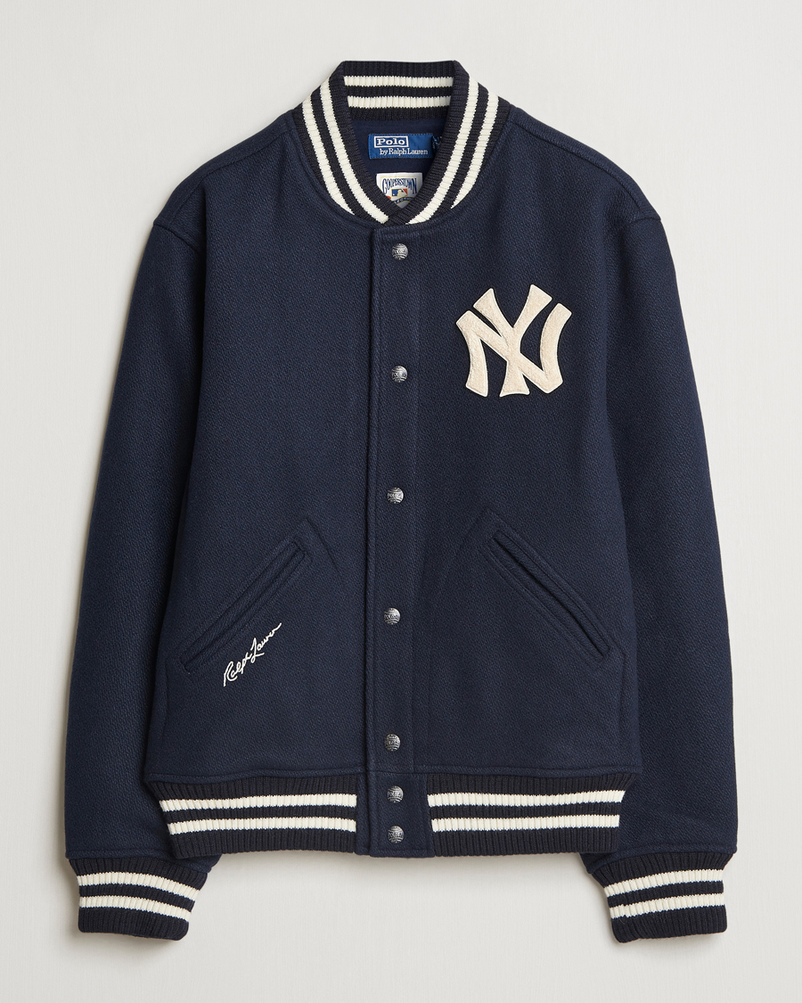 Homme | Manteaux Et Vestes | Polo Ralph Lauren | MLB Bomber Jacket Hunter Navy