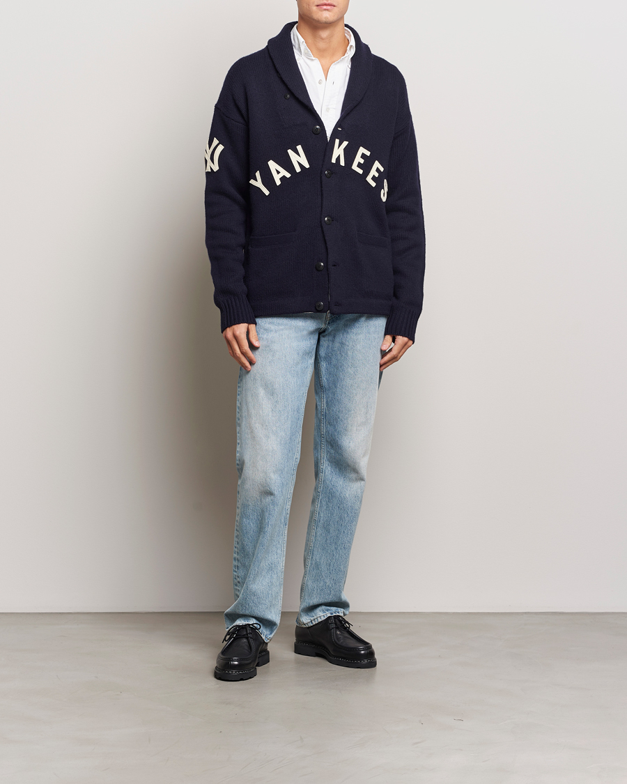 Homme | Pulls Et Tricots | Polo Ralph Lauren | MLB Yankees Cardigan Aviator Navy Combo
