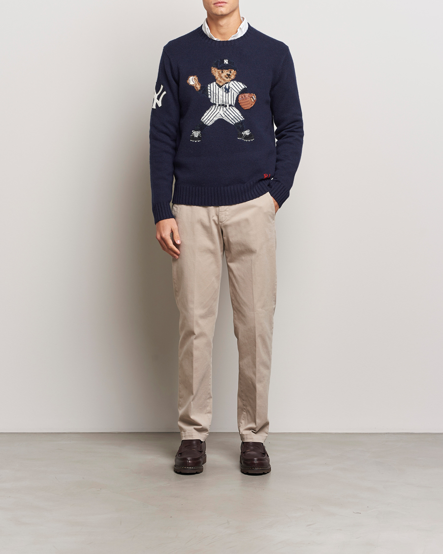 Homme | Pulls Et Tricots | Polo Ralph Lauren | MLB Sweater Bear Navy Combo