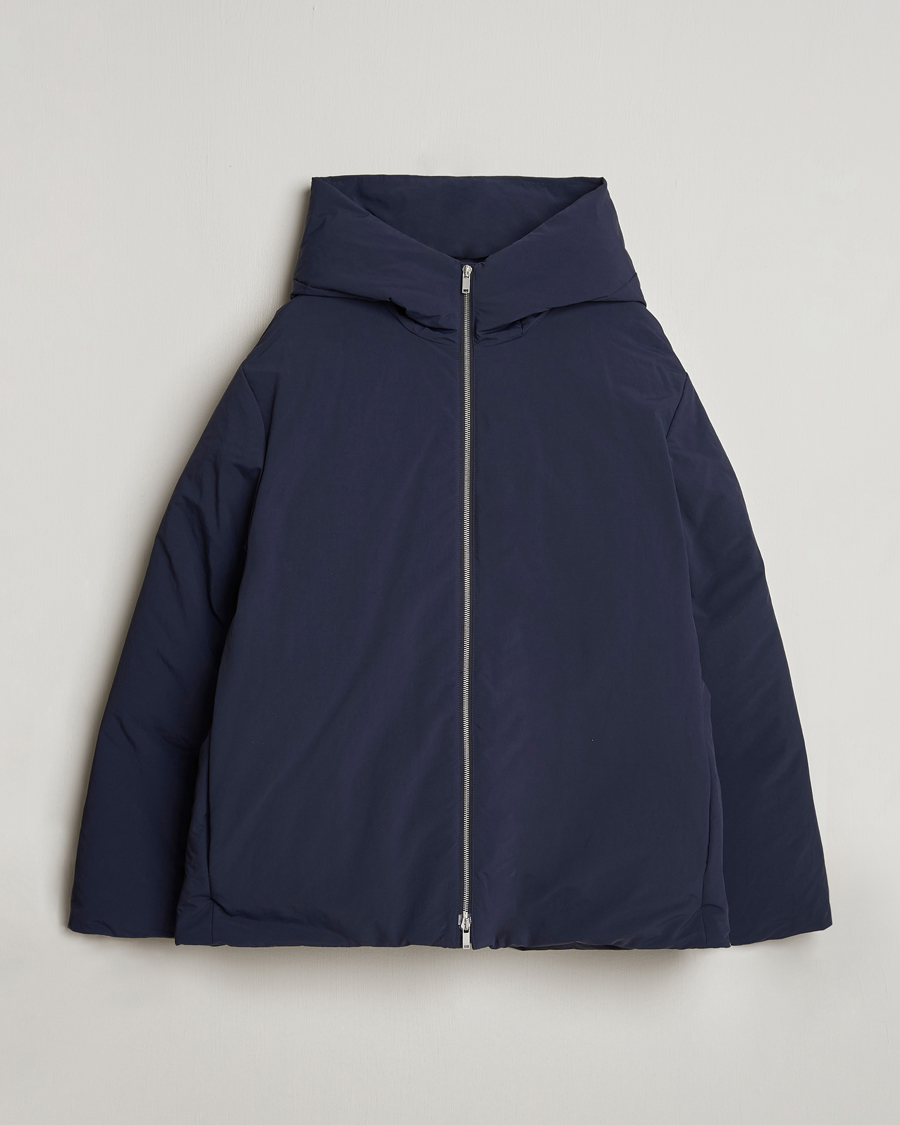 Homme | Manteaux Et Vestes | Jil Sander | Hooded Down Jacket Navy