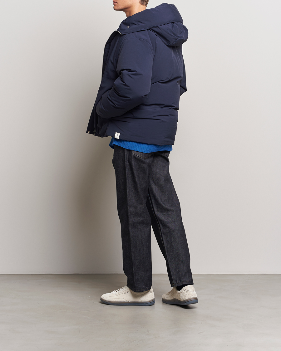Homme | Manteaux Et Vestes | Jil Sander | Hooded Down Jacket Navy
