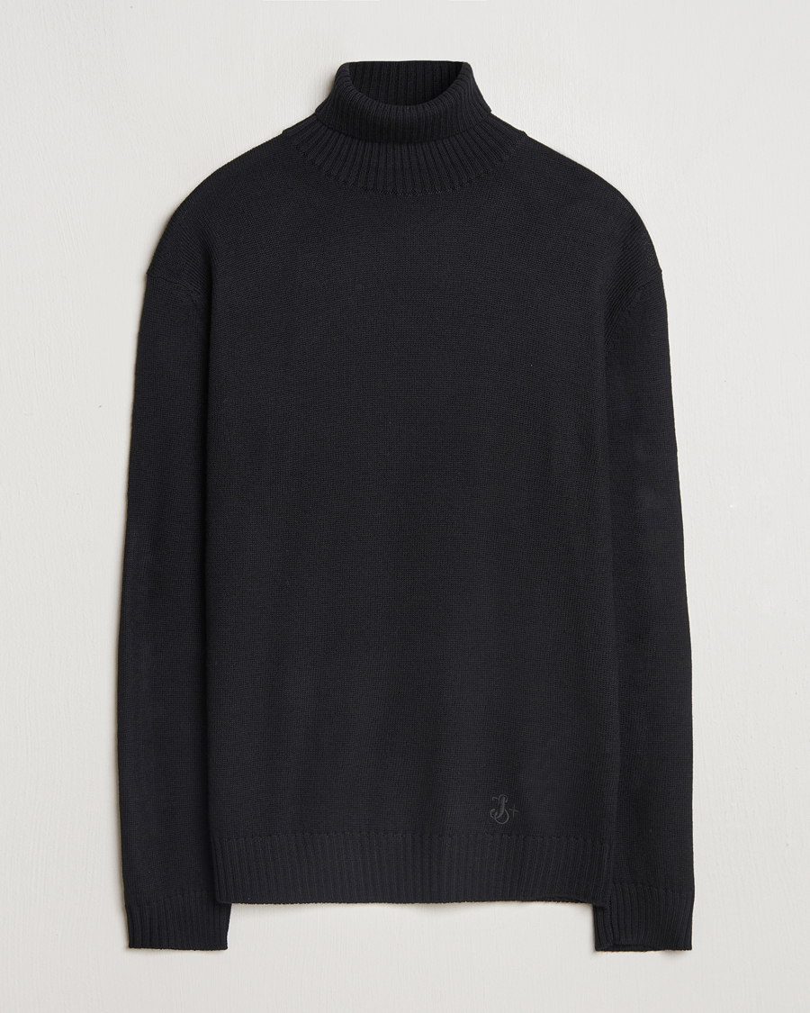Homme | Pulls Et Tricots | Jil Sander | Virgil Wool Roll Neck Sweater Black