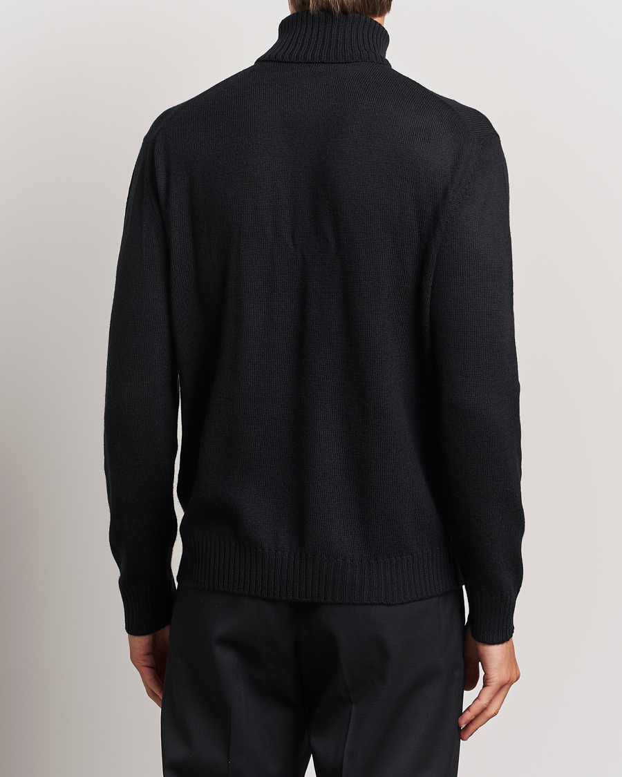 Homme | Pulls Et Tricots | Jil Sander | Virgil Wool Roll Neck Sweater Black