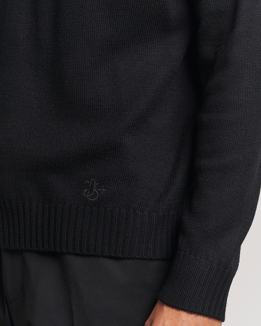 Homme | Pulls Et Tricots | Jil Sander | Virgil Wool Roll Neck Sweater Black