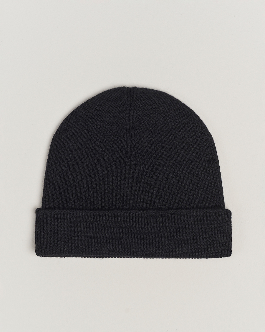 Homme | Jil Sander Merino Wool Rib Beanie Black | Jil Sander | Merino Wool Rib Beanie Black