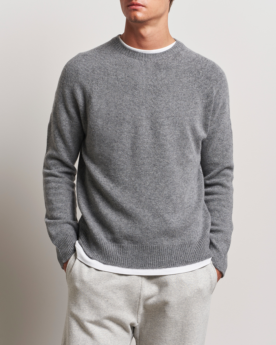 Homme | Pulls Et Tricots | Jil Sander | Seamless Crew Neck Sweater Grey Melange