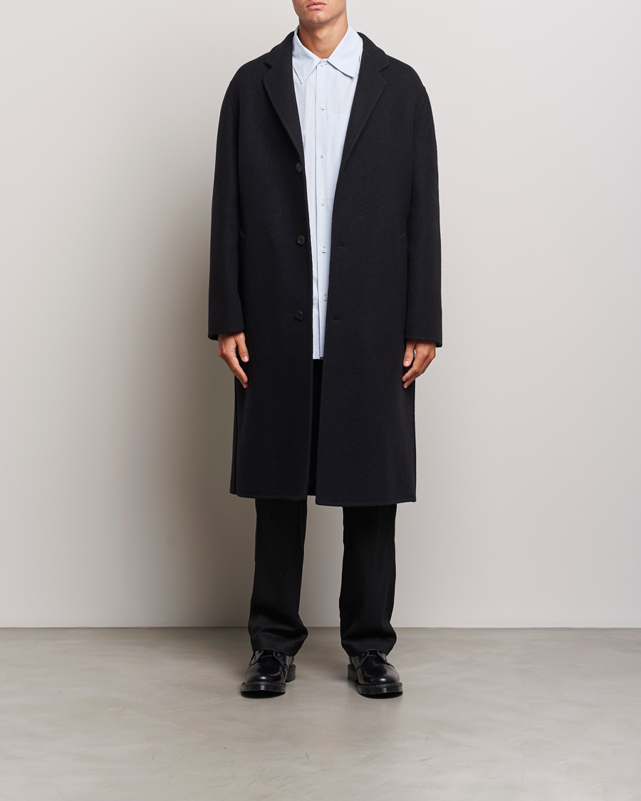 Homme | Manteaux Et Vestes | Jil Sander | Felted Wool Coat Black