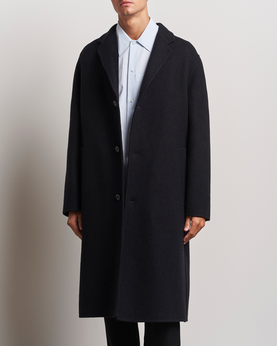 Homme | Manteaux Et Vestes | Jil Sander | Felted Wool Coat Black