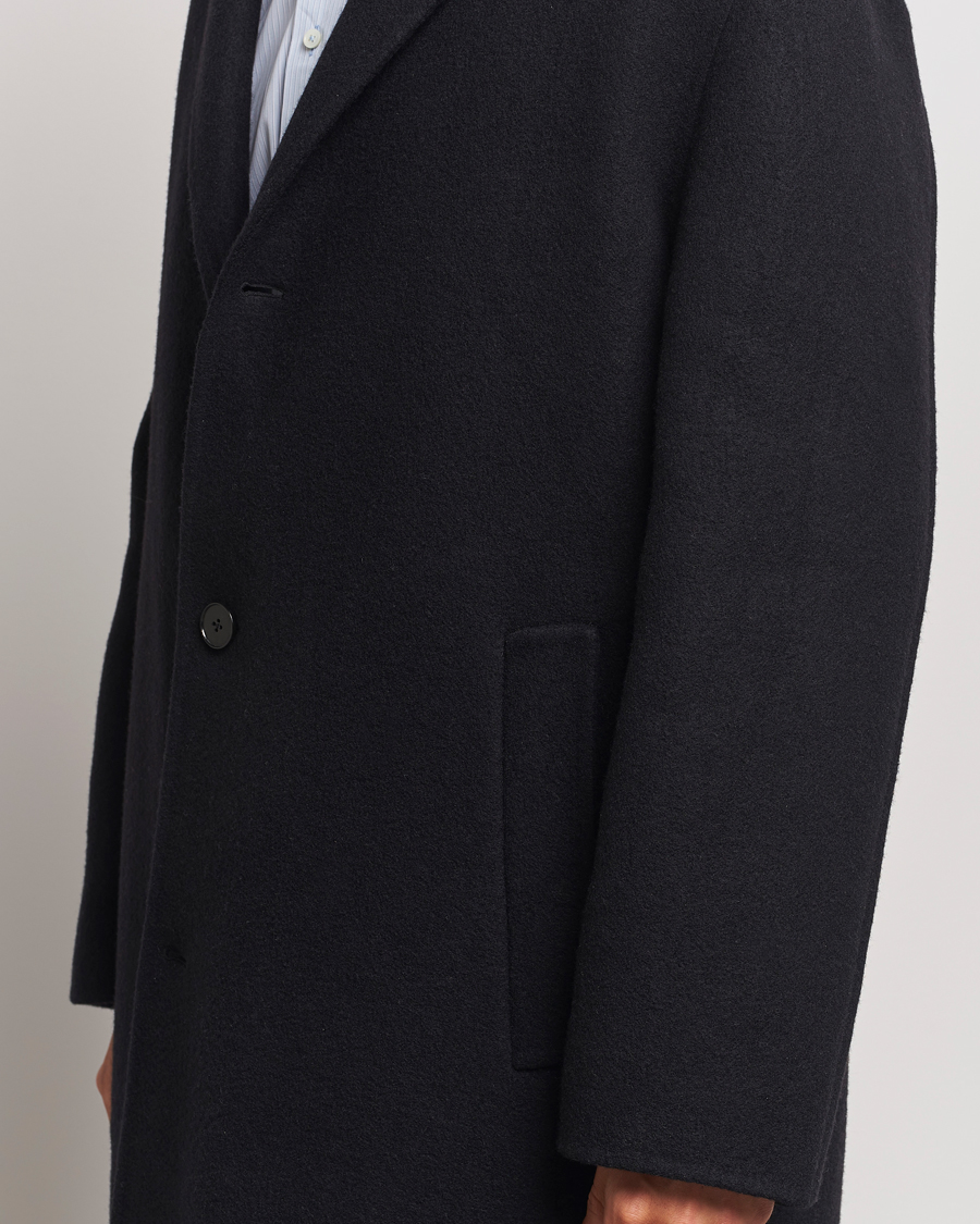 Homme | Manteaux Et Vestes | Jil Sander | Felted Wool Coat Black
