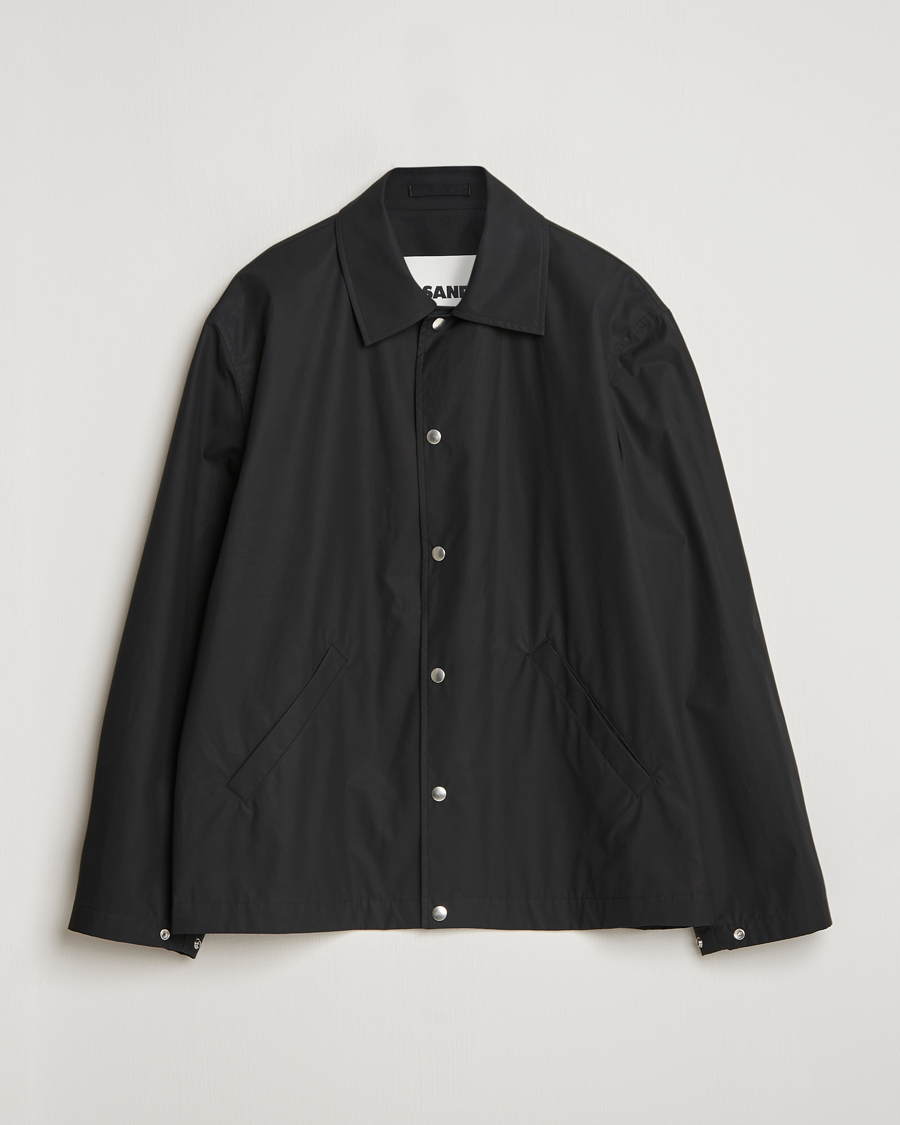 Homme | Manteaux Et Vestes | Jil Sander | Back Printed Coach Jacket Black