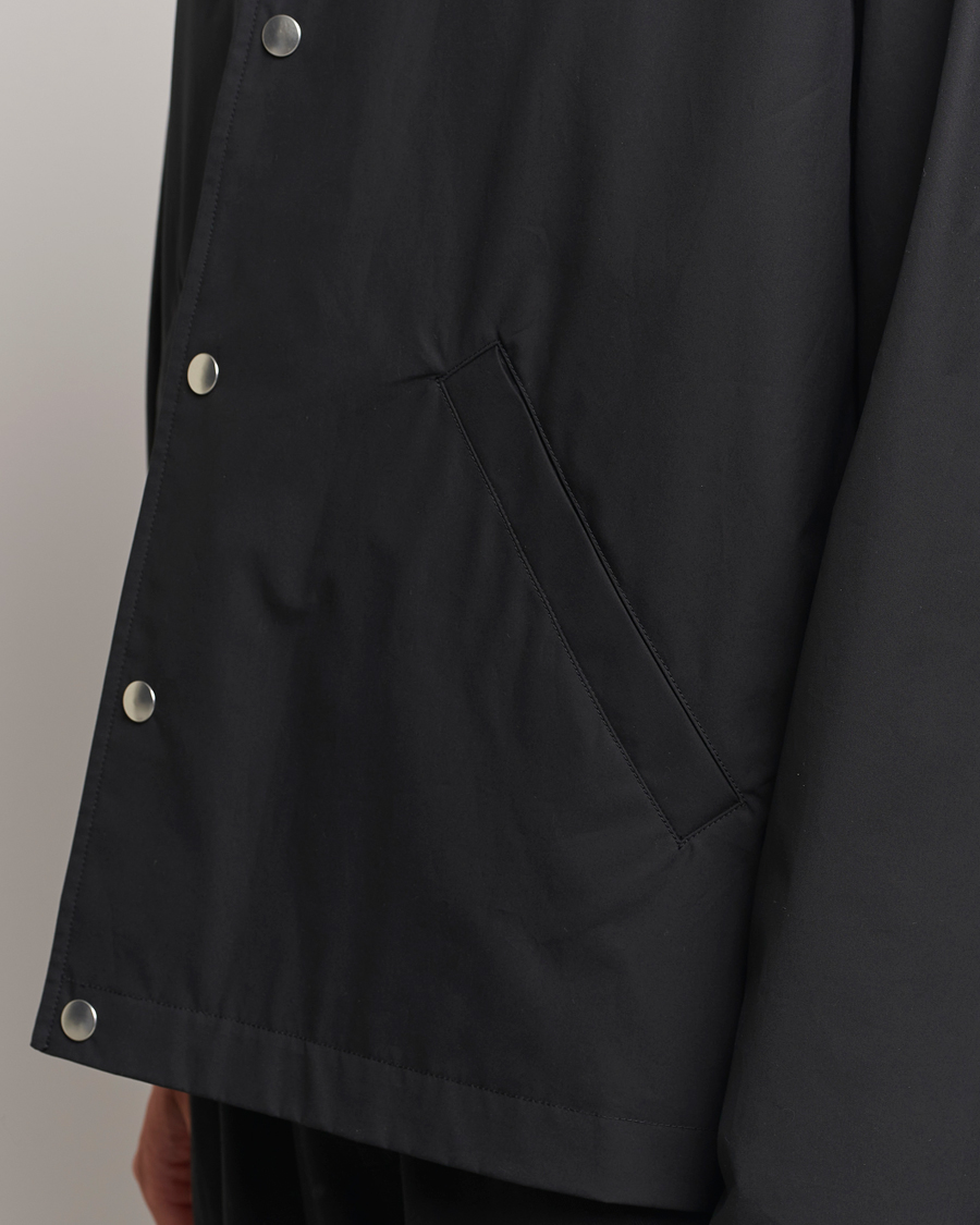 Homme | Manteaux Et Vestes | Jil Sander | Back Printed Coach Jacket Black