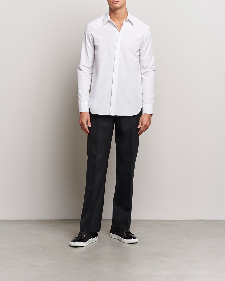 Homme | Chemises | Jil Sander | Regular Fit Poplin Shirt White