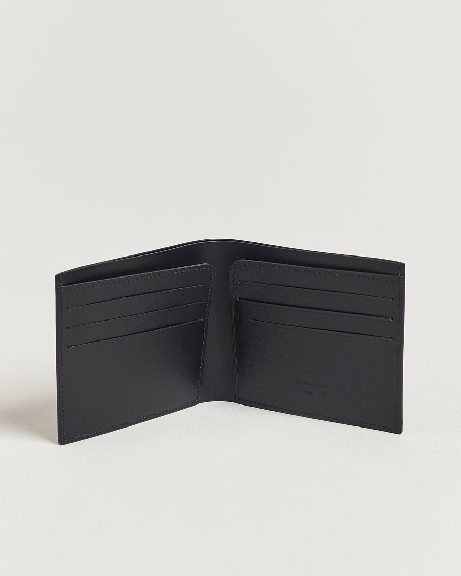 Homme |  | Jil Sander | Soft Calf Leather Wallet Black