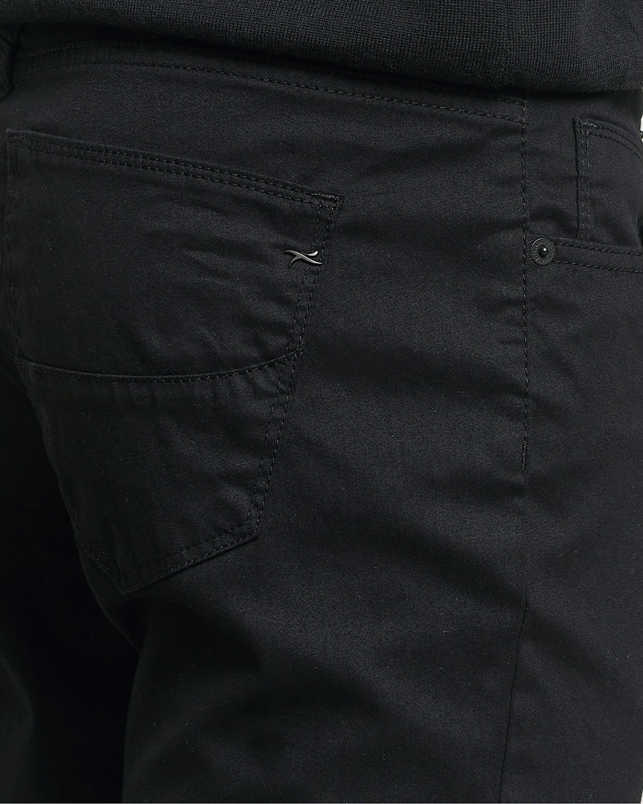 Homme | Pantalons | Brax | Cadiz Cotton Satin 5-Pocket Pants Perma Black