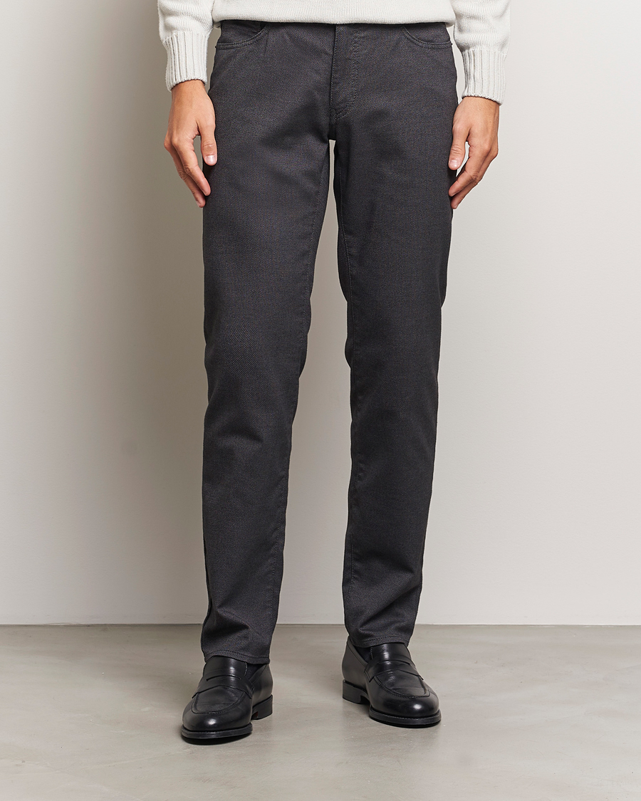 Homme | Pantalons | Brax | Cadz Woo.Look 5-Pocket Pants Cement