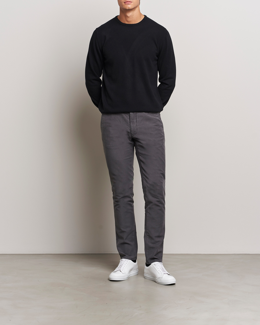 Homme | Pulls Et Tricots | Morgano | Wool/Cashmere Crewneck Black