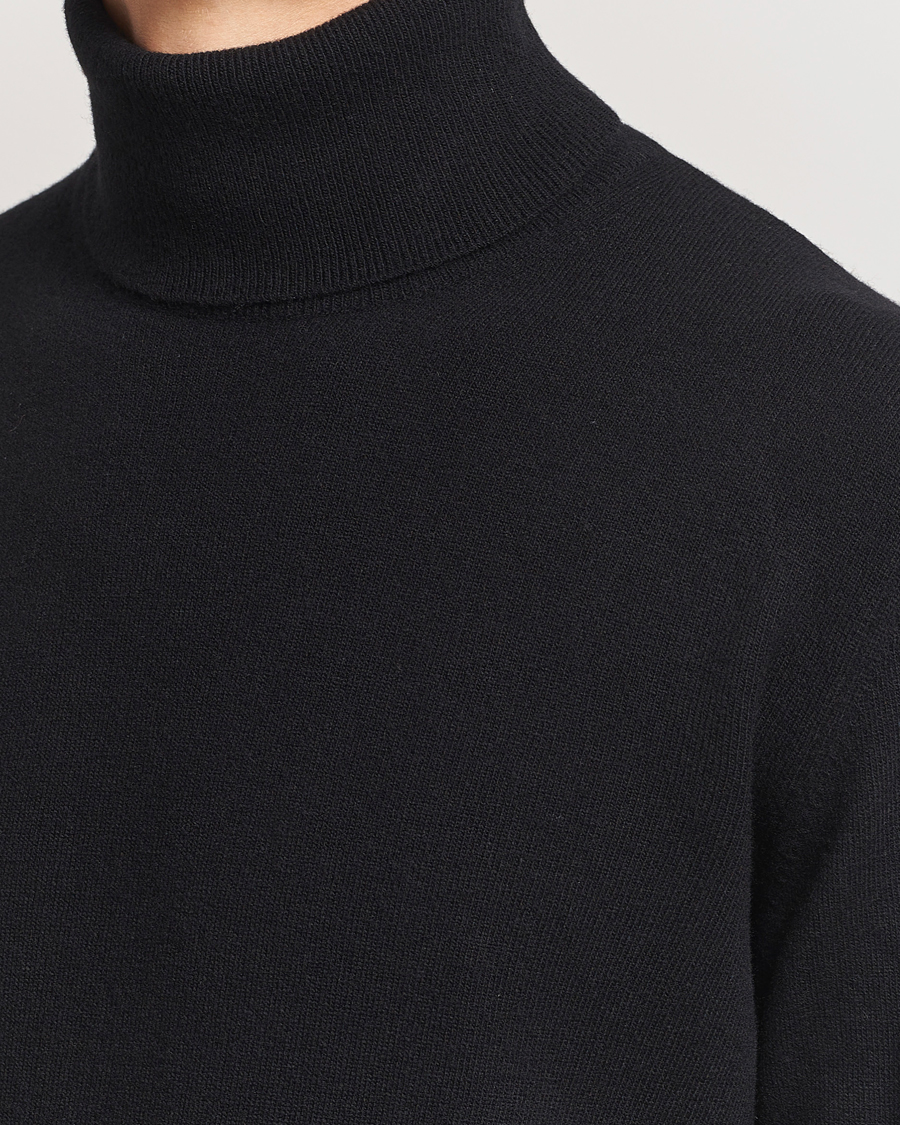 Homme | Pulls Et Tricots | Morgano | Wool/Cashmere Rollneck Black
