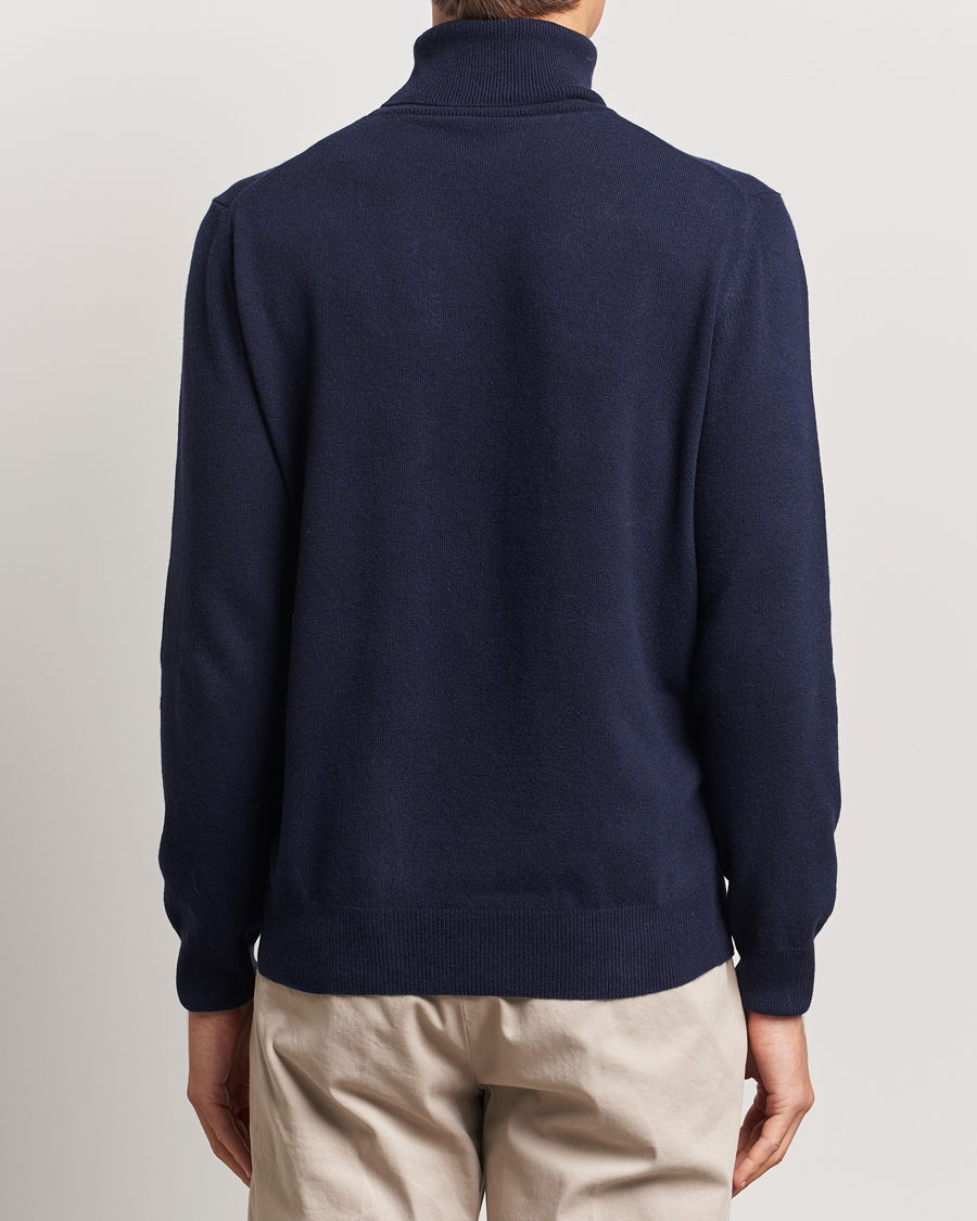 Homme | Pulls Et Tricots | Morgano | Wool/Cashmere Rollneck Navy