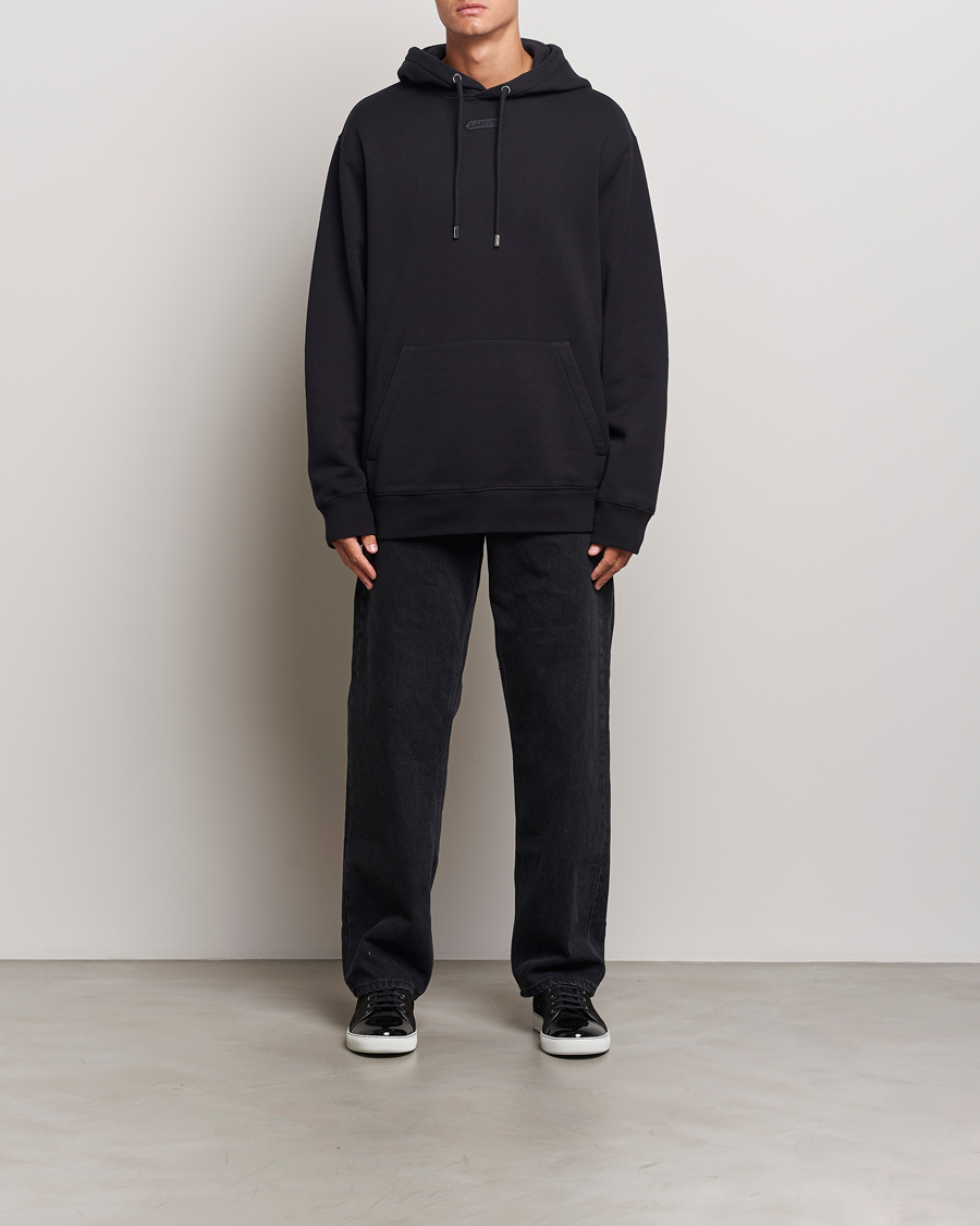 Homme | Pulls Et Tricots | Lanvin | Patch Logo Hoodie Black