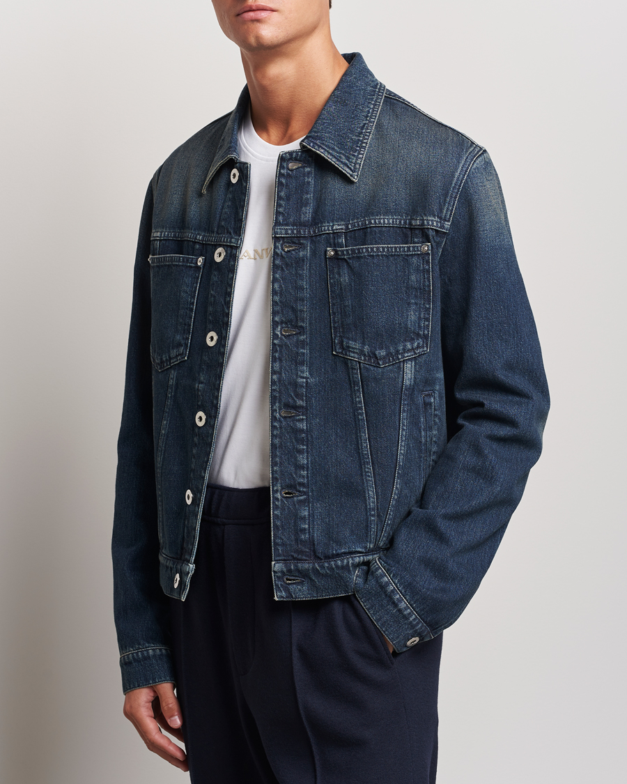 Homme | Manteaux Et Vestes | Lanvin | Classic Denim Jacket Medium Blue