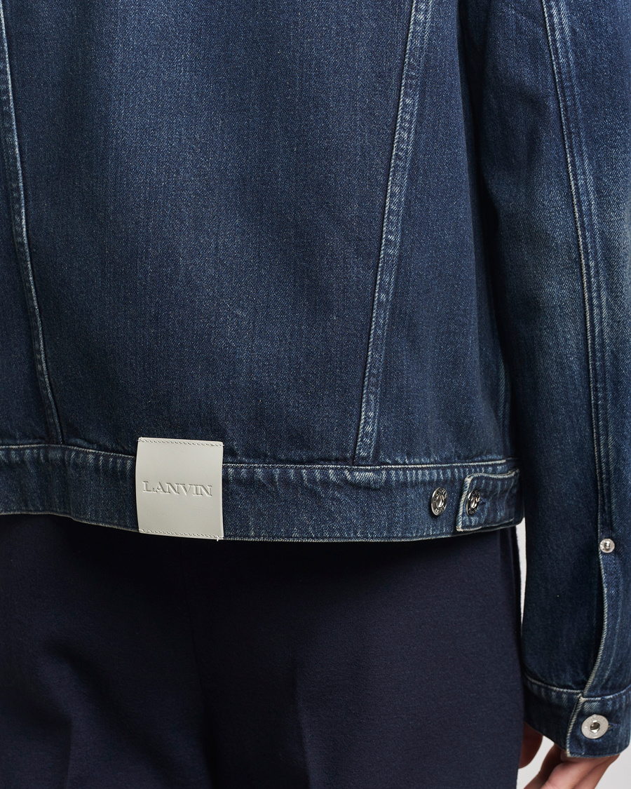 Homme | Manteaux Et Vestes | Lanvin | Classic Denim Jacket Medium Blue