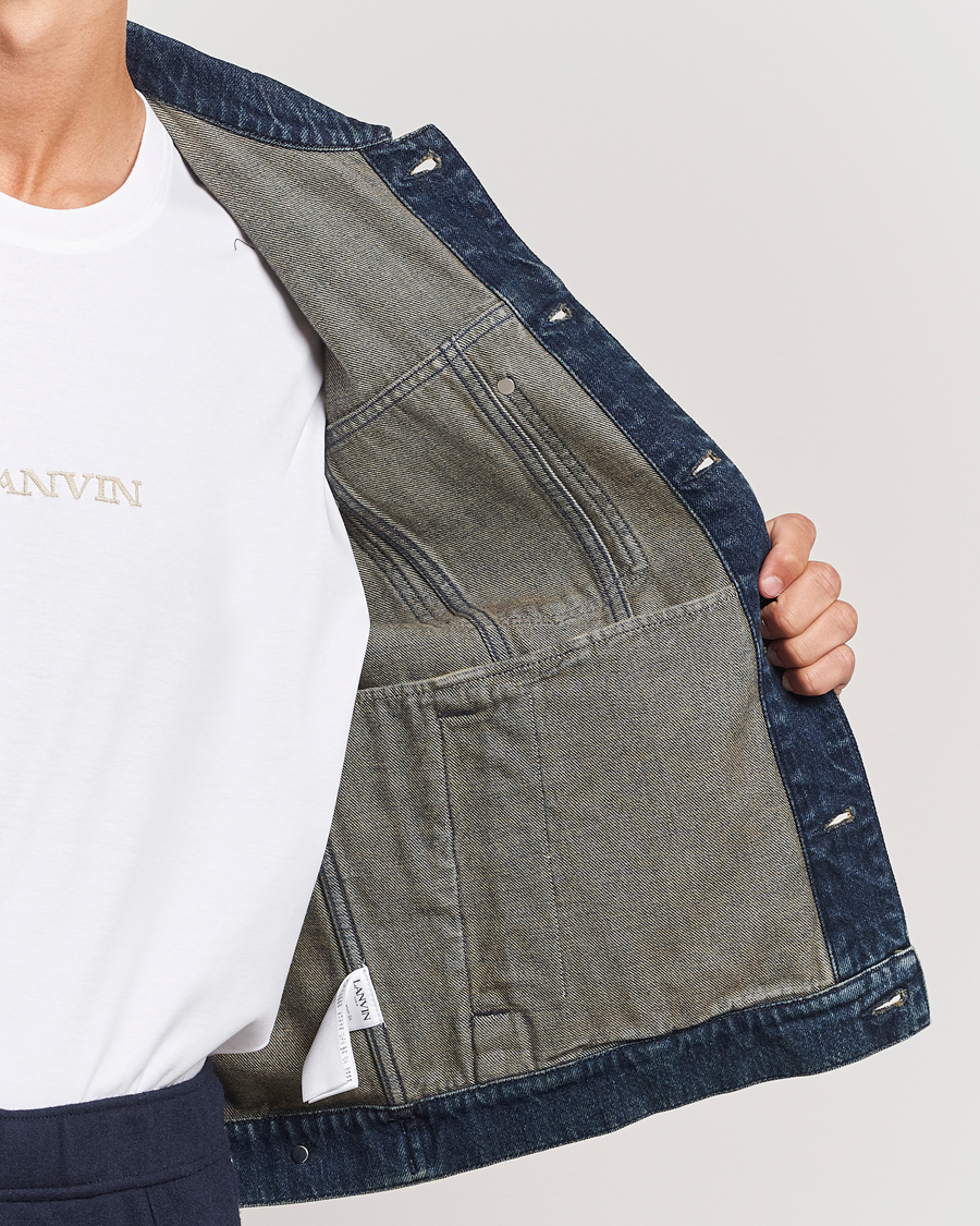 Homme | Manteaux Et Vestes | Lanvin | Classic Denim Jacket Medium Blue