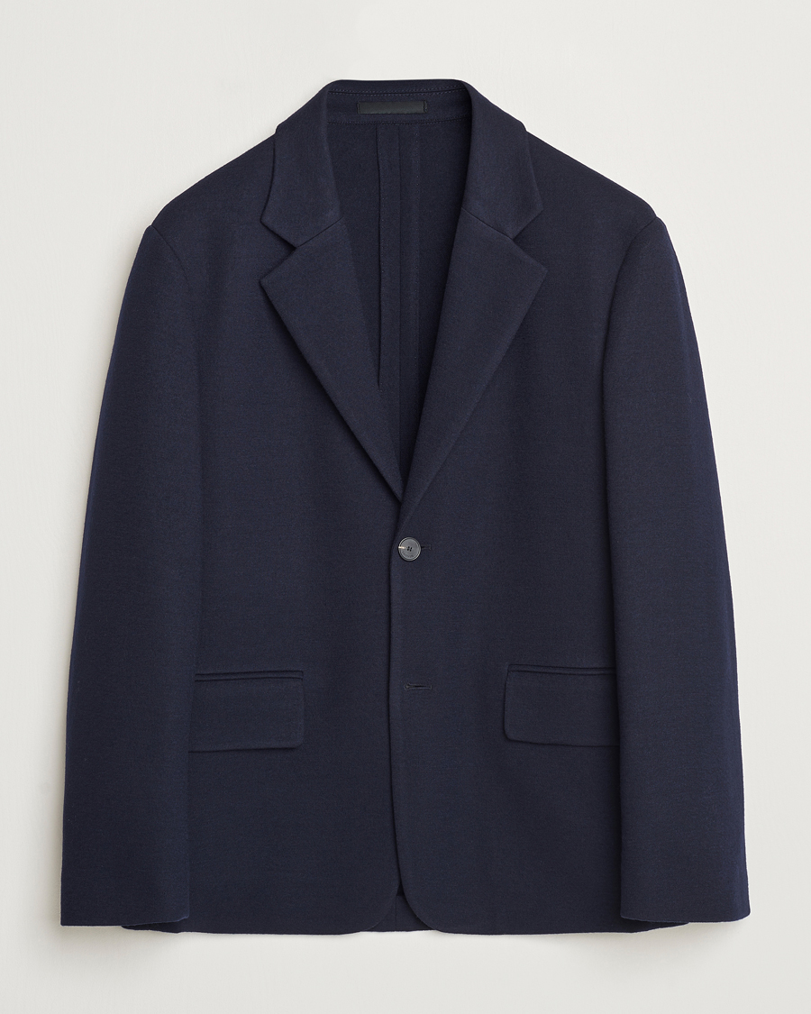 Homme | Blazers | Lanvin | Unconstructed Wool Blazer Navy