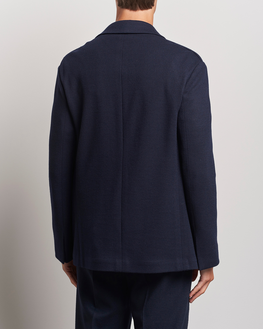 Homme | Blazers | Lanvin | Unconstructed Wool Blazer Navy