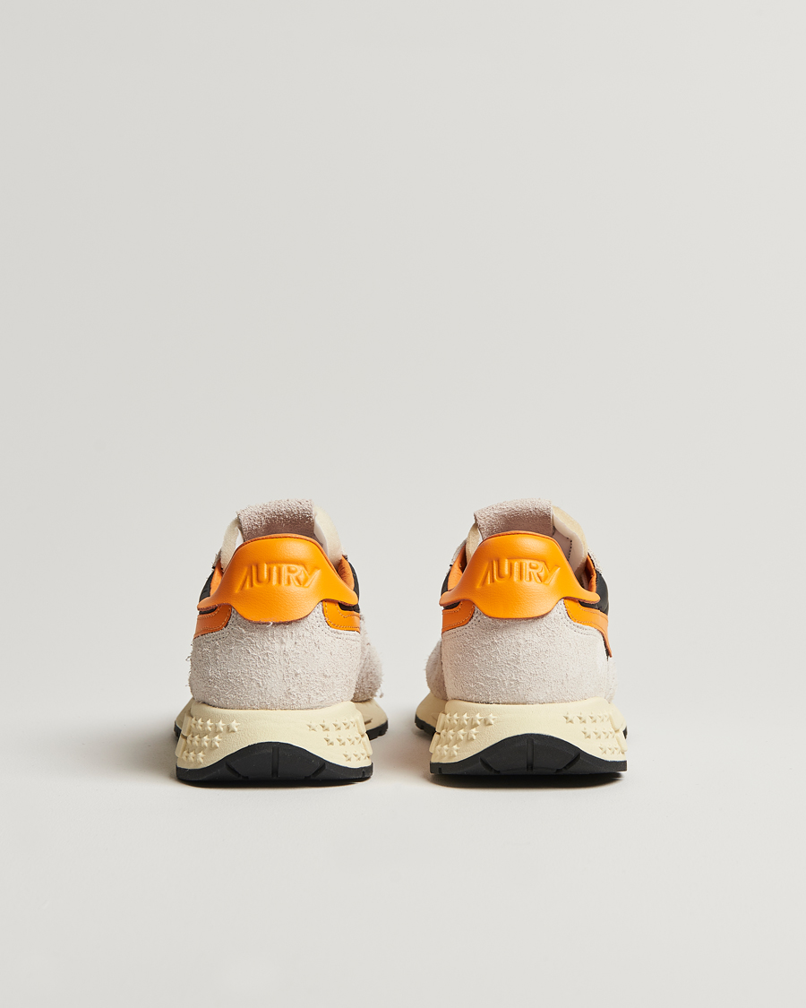 Homme | Autry Reelwind Running Sneaker White/Grey/Orange | Autry | Reelwind Running Sneaker White/Grey/Orange