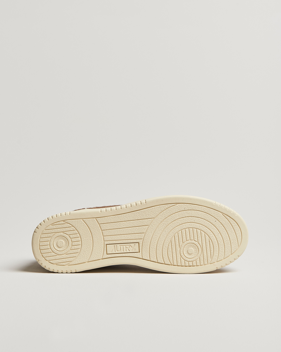 Homme | Autry Medalist Low Suede Sneaker Texas Brown | Autry | Medalist Low Suede Sneaker Texas Brown