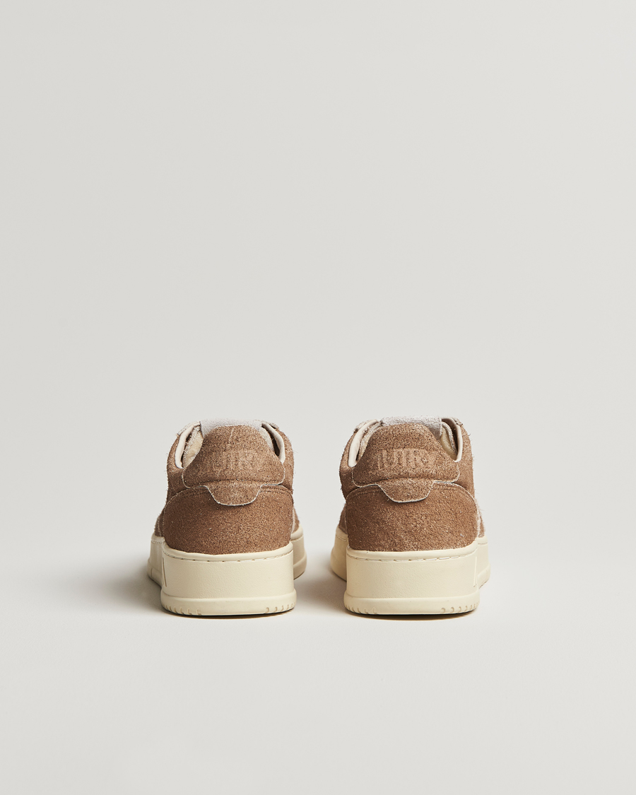 Homme | Autry Medalist Low Suede Sneaker Texas Brown | Autry | Medalist Low Suede Sneaker Texas Brown