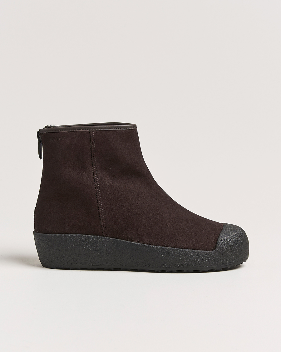 Homme | Bally Guard III M Soft Curling Boot Brown | Bally | Guard III M Soft Curling Boot Brown