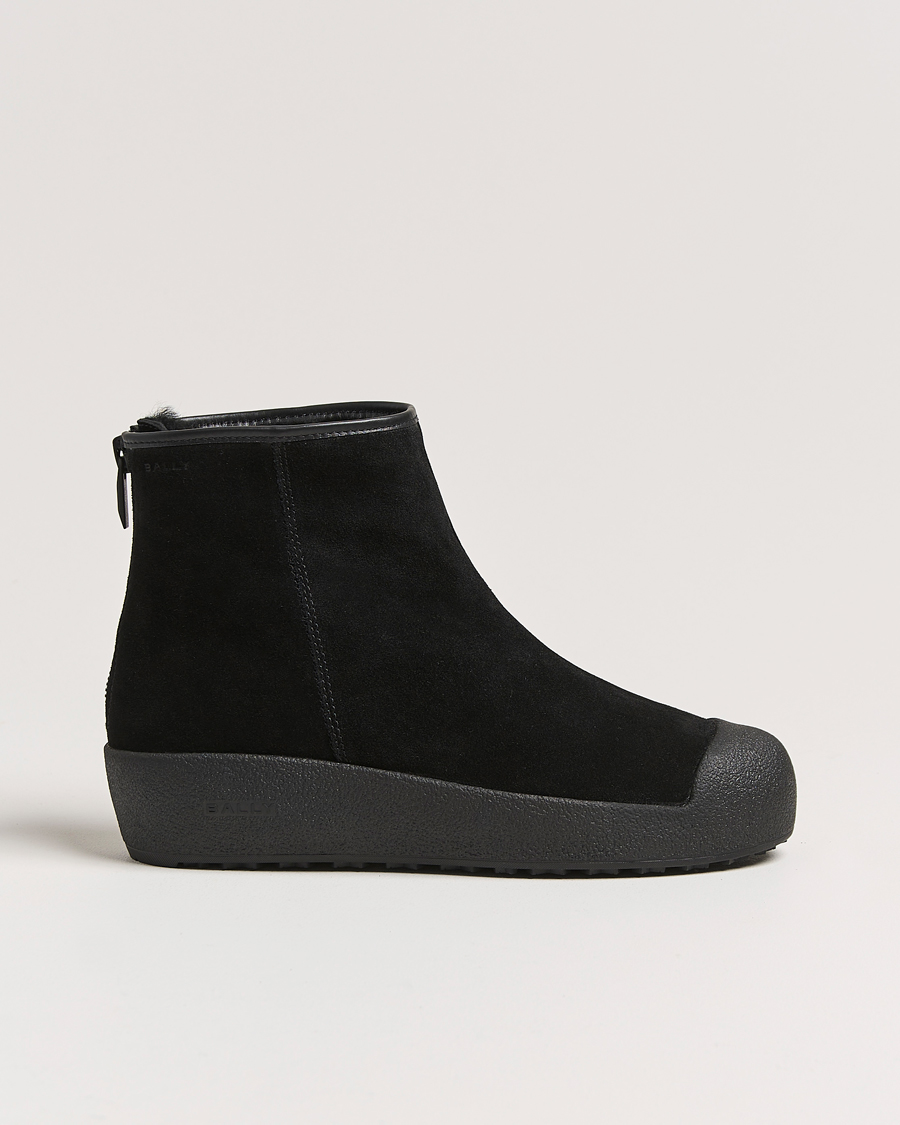 Homme | Bally Guard III M Soft Curling Boot Black | Bally | Guard III M Soft Curling Boot Black