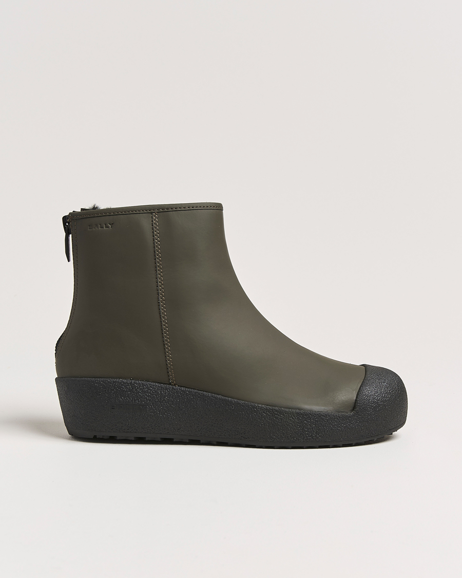 Homme | Bally Guard III M Waterproof Curling Boot Olive | Bally | Guard III M Waterproof Curling Boot Olive