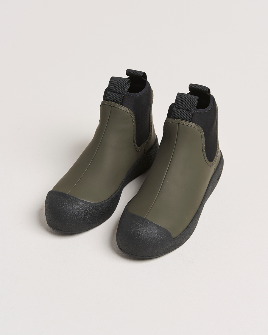 Homme | Bally Cubrid II Soft Curling Boot Olive | Bally | Cubrid II Soft Curling Boot Olive