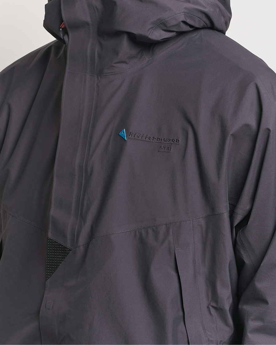 Homme | Manteaux Et Vestes | Klättermusen | Syr Waterproof Hood Parka Raven