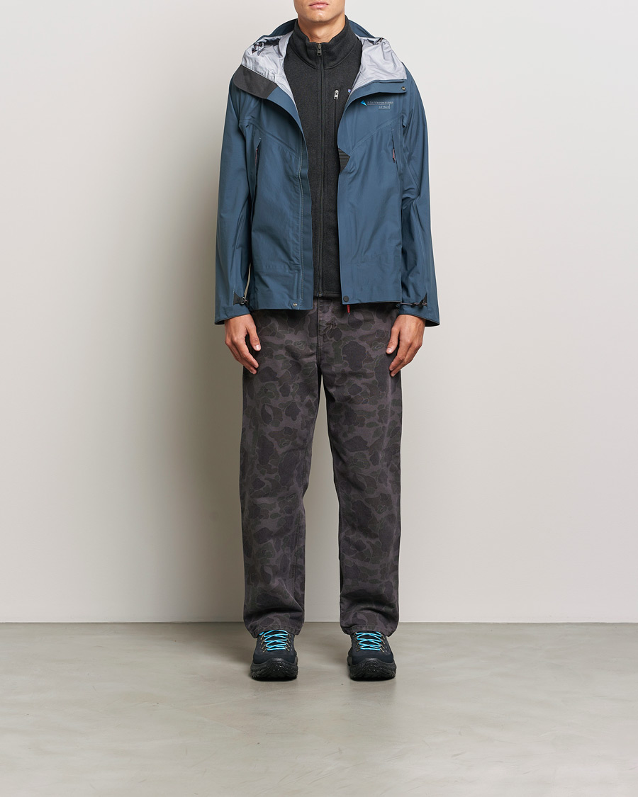 Homme | Manteaux Et Vestes | Klättermusen | Asynja Lightweight Waterproof Jacket Midnight Blue