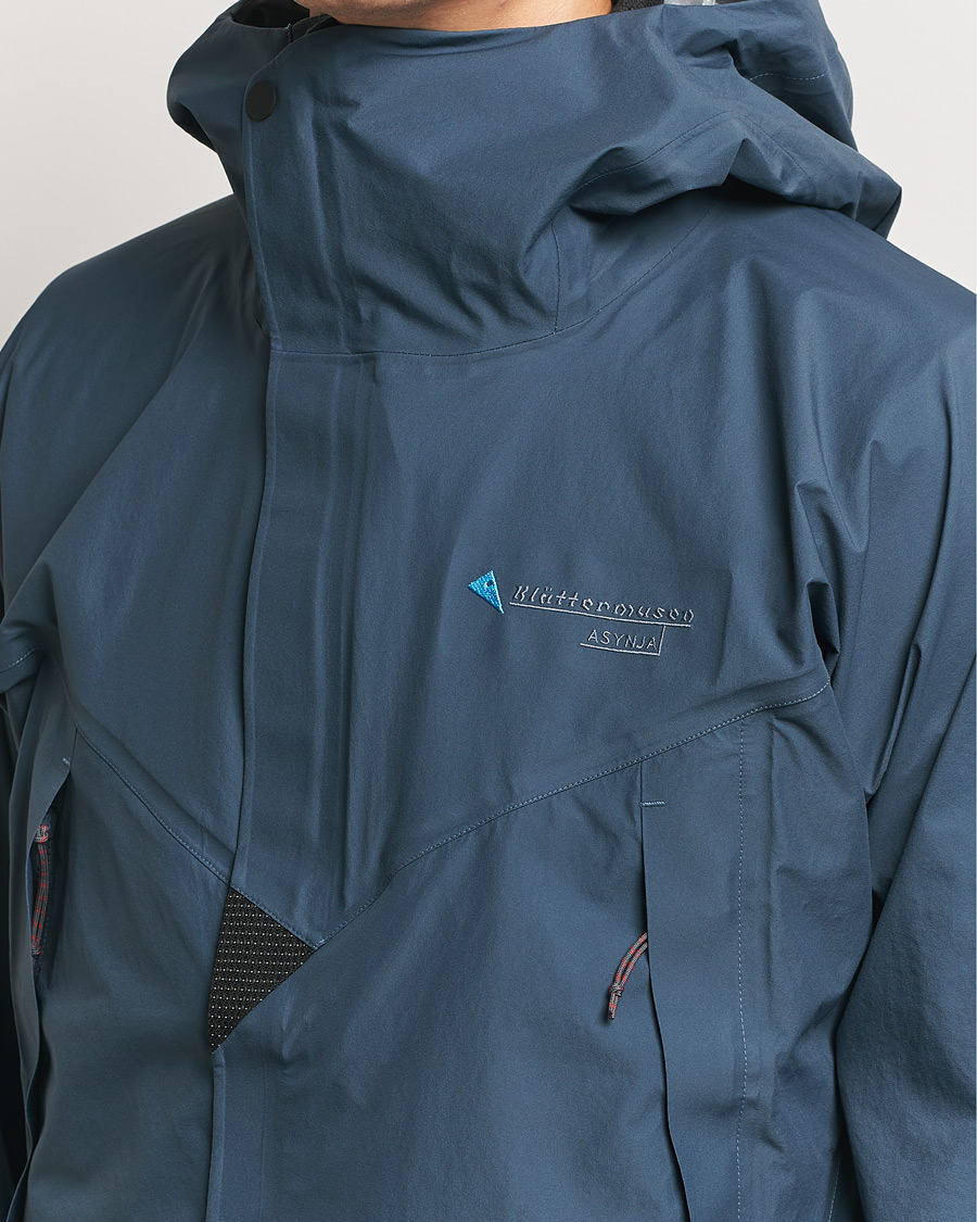 Homme | Manteaux Et Vestes | Klättermusen | Asynja Lightweight Waterproof Jacket Midnight Blue