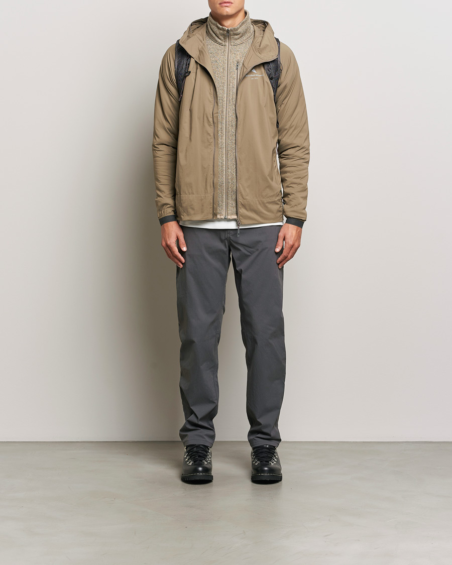 Homme | Manteaux Et Vestes | Klättermusen | 74 Levitend Active Hooded Jacket Dark Khaki