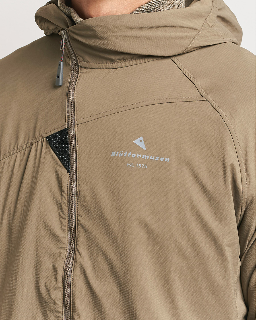 Homme | Manteaux Et Vestes | Klättermusen | 74 Levitend Active Hooded Jacket Dark Khaki