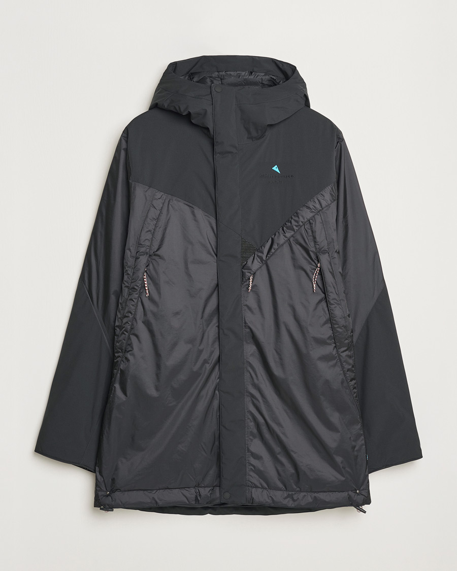 Homme | Manteaux Et Vestes | Klättermusen | Aud Waterproof Down Jacket Pitch Black