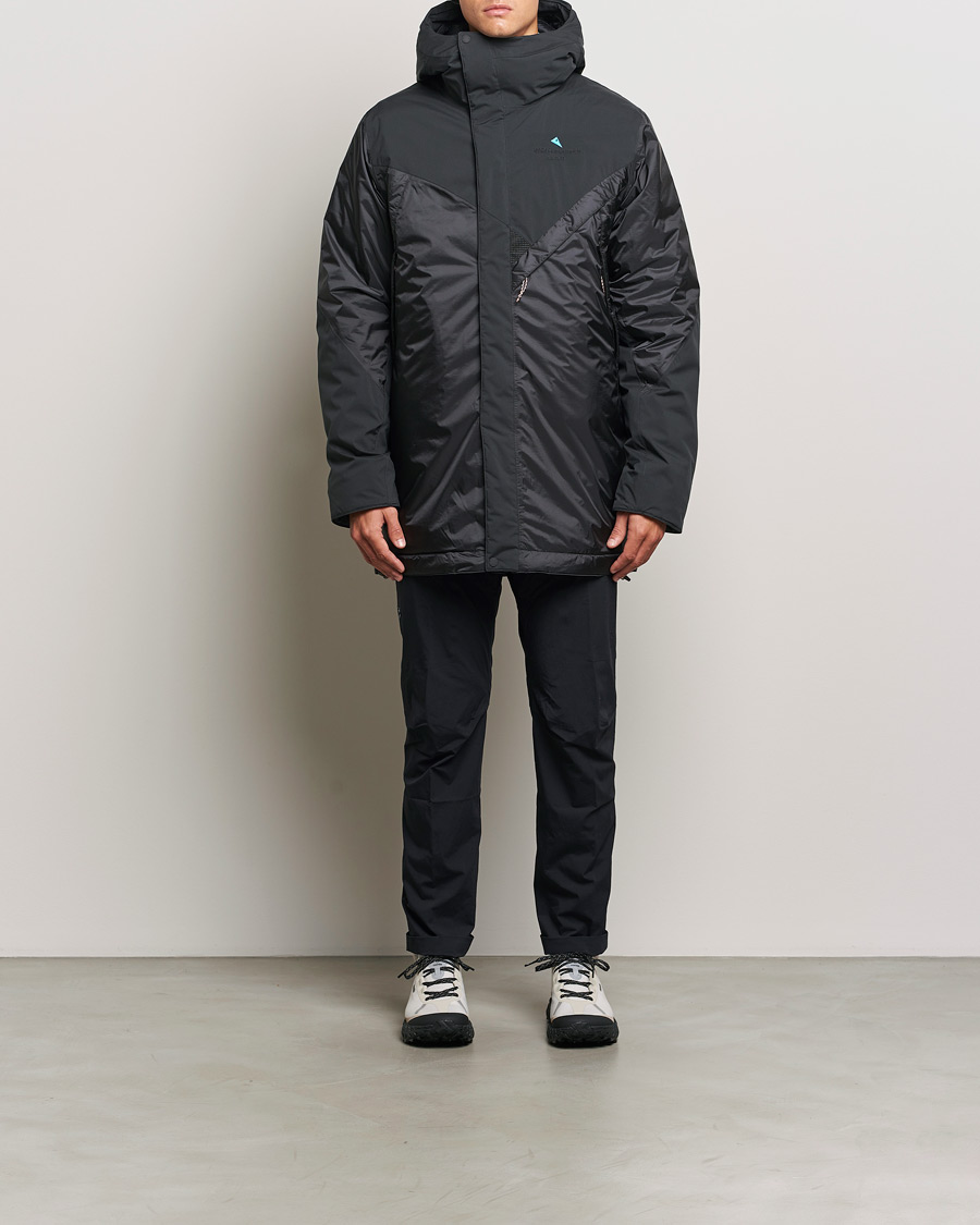 Homme | Manteaux Et Vestes | Klättermusen | Aud Waterproof Down Jacket Pitch Black